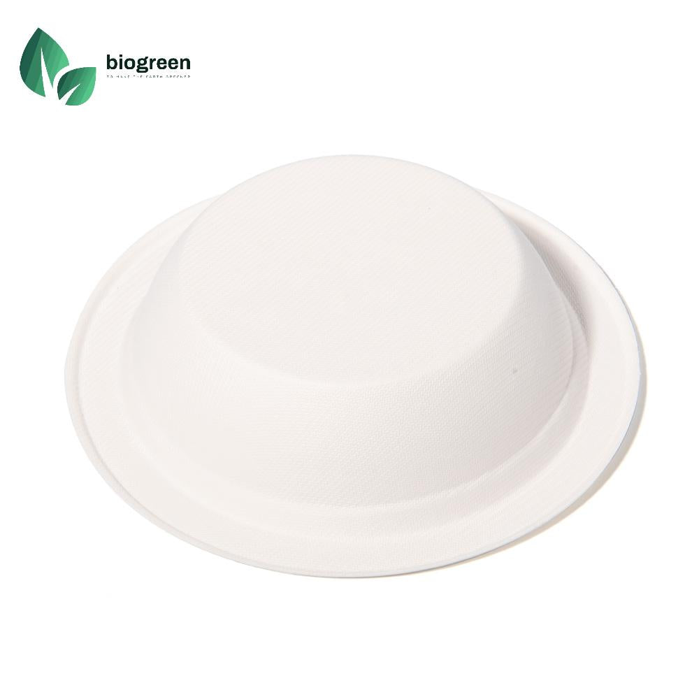 100% Compostable 12 oz Heavy-Duty Eco-Friendly Disposable Bagasse Biodegradable Bowls