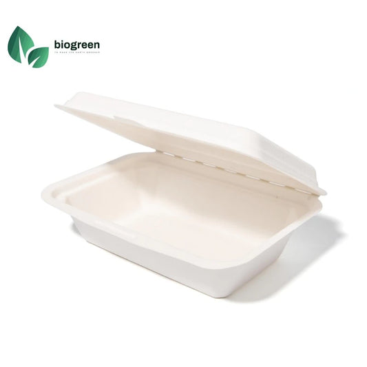 7“*5” /600ml Sugarcane Bagasse Eco Friendly Takeaway Food Containers China Supplier