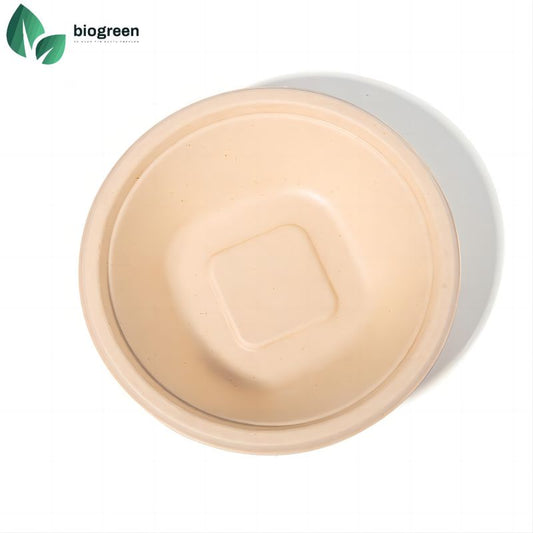 China Supplier  12 oz/350ml Biodegradable Bowls with Lids Sugar Cane Bowls